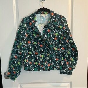 See U Soon Floral Jacket NWT